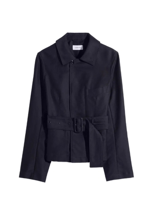 LEMAIRE belted jacket - Blue