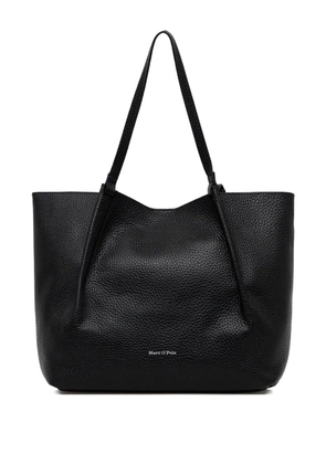 Marc O'Polo medium pebbled tote bag - Black