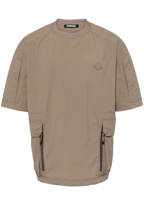 Spoonyard logo-appliquéd T-shirt - Green