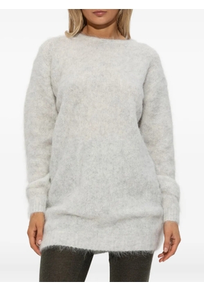 American Vintage Niby mini knitted dress - Grey