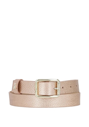 Patrizia Pepe metallic finish belt - Pink