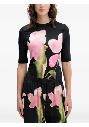Stine Goya floral top - Black