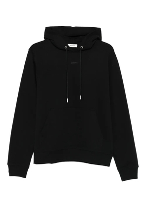 SANDRO kangaroo-pocket hoodie - Black