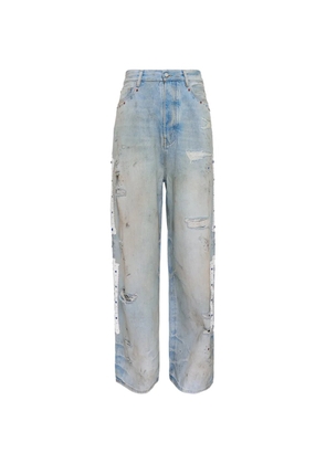 AMIRI studded baggy jeans - Blue