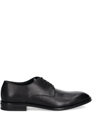 BOSS leather oxford shoes - Black