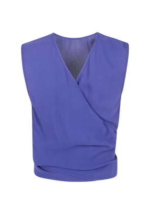 Mantu tie-waist blouse - Purple