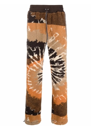 AMIRI tie-dye track pants - Brown