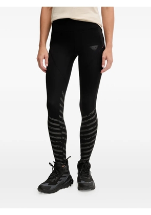 DYNAFIT trail reflective striped performance trousers - Black
