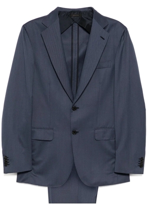 Brioni patch pocket suit set - Blue