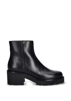 Baldinini lug-sole heeled ankle boots - Black