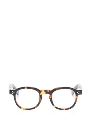 Lesca round glasses - Brown