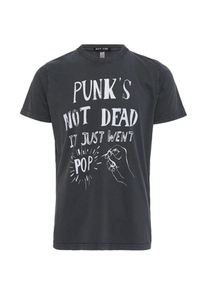 Black Score crew-neck T-Shirt - Grey