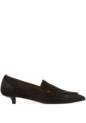 Marsèll pointed-toe suede pumps - Brown
