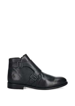 Fly London buckle-detail side-zip boots - Black