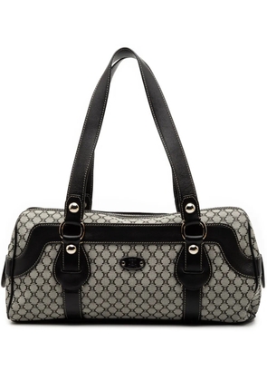 Celine Pre-Owned 2000 Macadam Canvas shoulder bag - Black