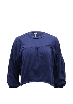 Apiece Apart gathered yoke blouse - Blue