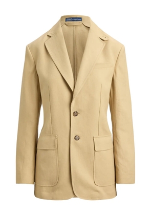 Polo Ralph Lauren two-button hemp blazer - Neutrals