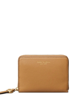 Tory Burch Romy zip around medium wallet - Brown