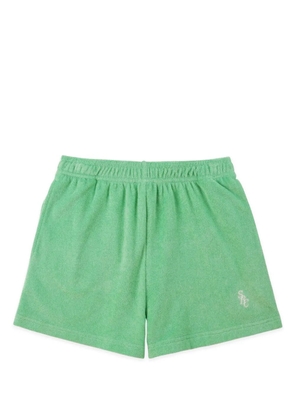 Sporty & Rich SRC cotton track shorts - Green