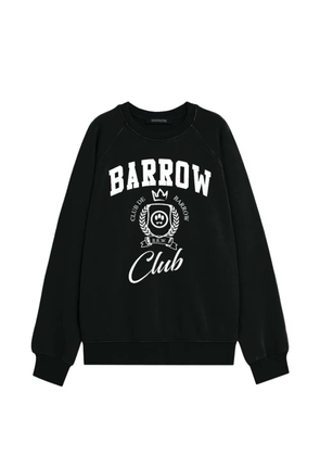 BARROW graphic crew-neck sweatshirt - Black