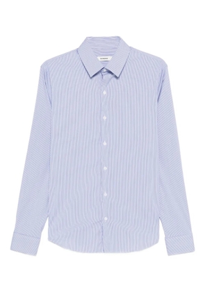 SANDRO striped buttoned shirt - Blue