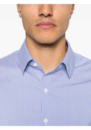 SANDRO striped buttoned shirt - Blue