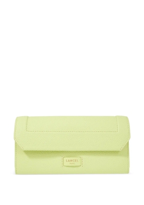 Lancel slim flap wallet - Yellow