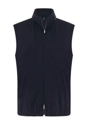 Boggi Milano zip fastening gilet - Blue
