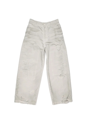 Acne Studios Mended distressed jeans - Neutrals