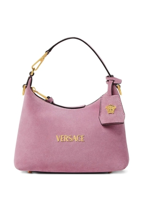 Versace Tag logo shoulder bag - Pink