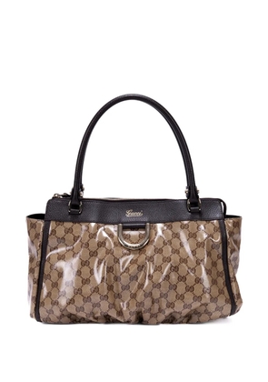 Gucci Pre-Owned GG Crystal Abbey monogram tote bag - Neutrals