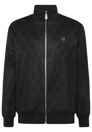 Philipp Plein monogram-embellished jacket - Black
