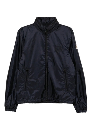 Moncler logo-embroidered jacket - Blue