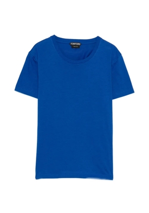 TOM FORD crew-neck T-shirt - Blue