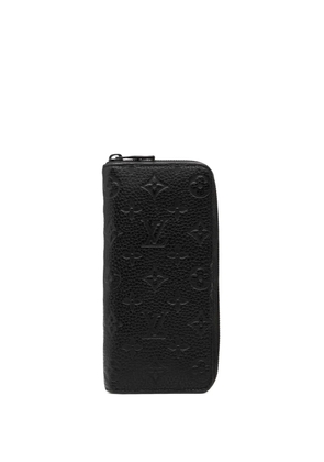 Louis Vuitton Pre-Owned 2010-2026 Monogram Empreinte Vertical Zippy Wallet long wallets - Black