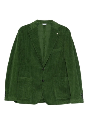 Manuel Ritz corduroy blazer - Green