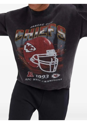 Abercrombie & Fitch Kansas Chiefs graphic print sweater - Grey