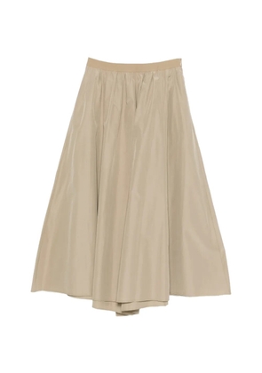 Forte Forte pleated midi skirt - Neutrals