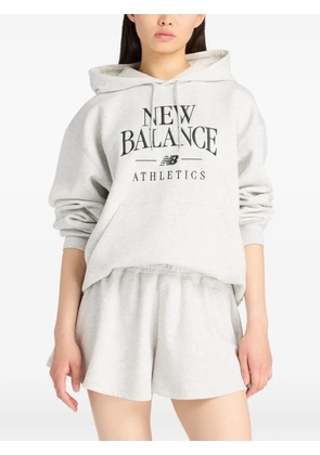 New Balance embroidered hoodie - Grey