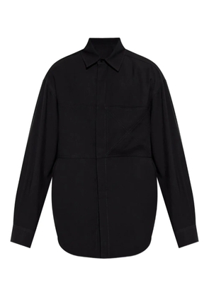 Iceberg panelled modal shirt - Black