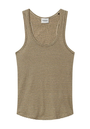 MARANT ÉTOILE Thea striped T-shirt - Neutrals