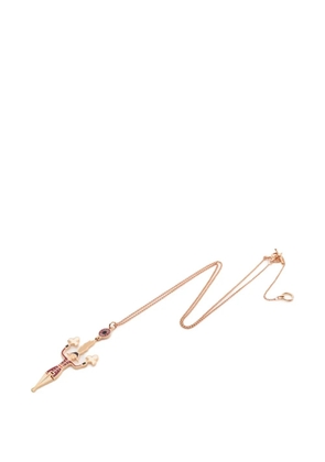 Hermès Pre-Owned 2010s artificier fireworks-maker necklace - Pink