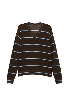 JNBY striped T-shirt - Brown