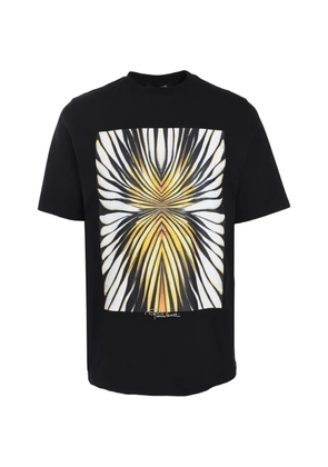Roberto Cavalli graphic-print T-shirt - Black