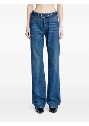 Ssheena belted denim jeans - Blue