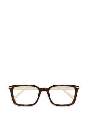 Cartier Eyewear rectangle glasses - Brown