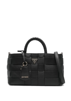 GUESS USA Maylee Girlfriend woven tote bag - Black