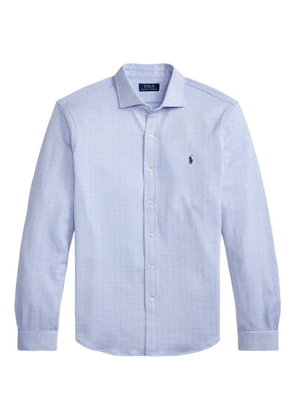 Polo Ralph Lauren waffle collar shirt - Blue