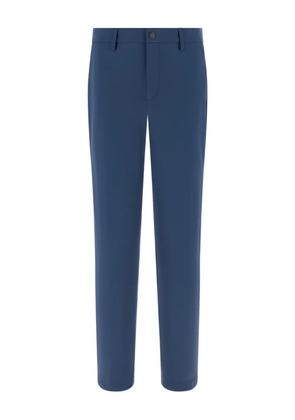 Boggi Milano zip stretch tailored trousers - Blue