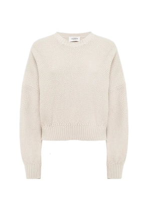 Laneus crew-neck knitted sweater - Neutrals